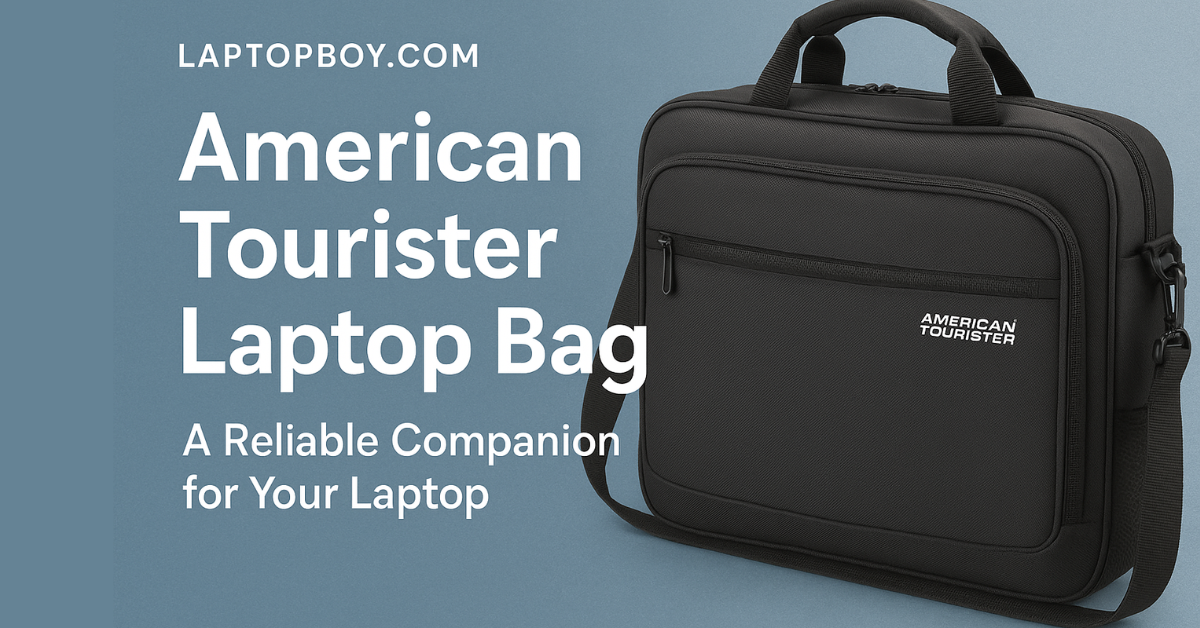 American Tourister Laptop Bag – A Reliable Companion for Your Laptop