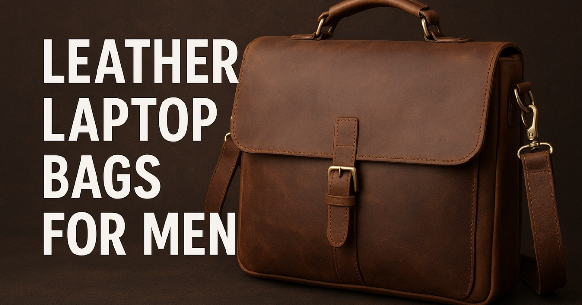 Leather Laptop Bags for Men – Style Meets Functionality