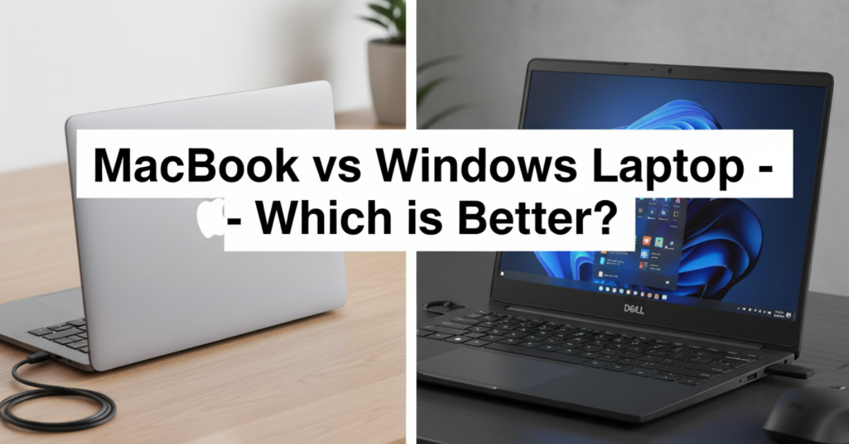 MacBook vs Windows Laptop – Which One Should You Choose