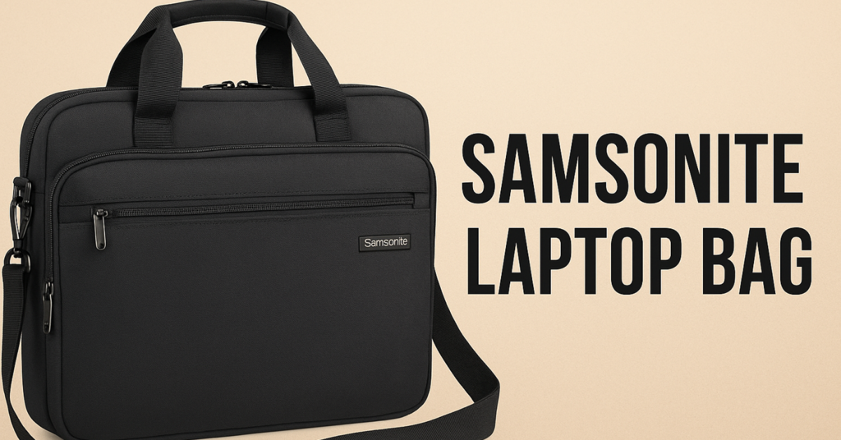 Samsonite Laptop Bag Why It Stands Out