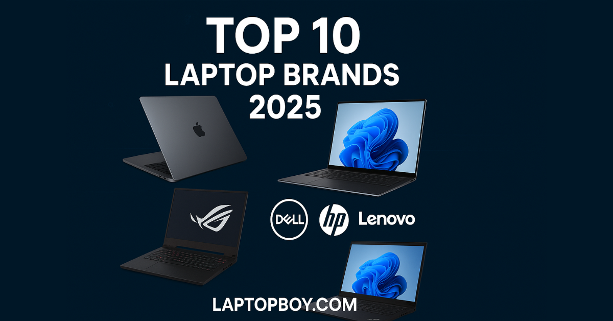 Top 10 Laptop Brands in 2025 – Which One Should You Choose