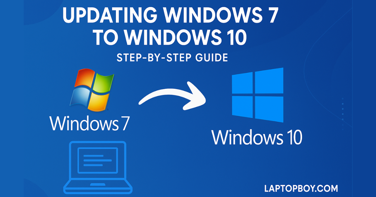 Updating Windows 7 to Windows 10 (2025 Guide)