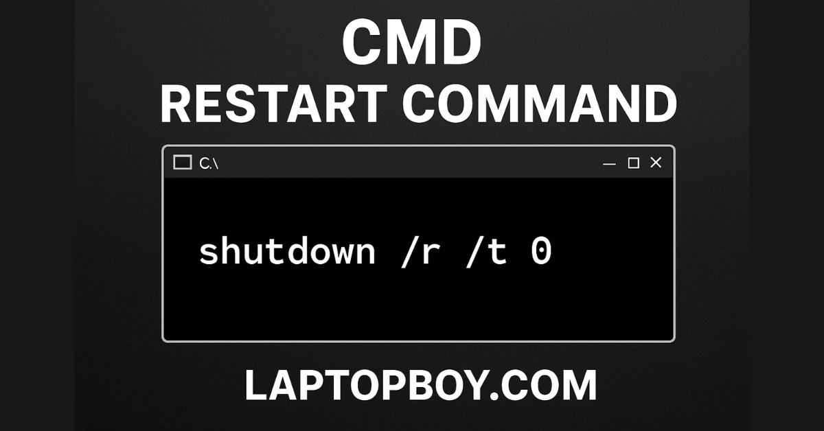 CMD Restart Command – How to Restart Your PC Using Command Prompt