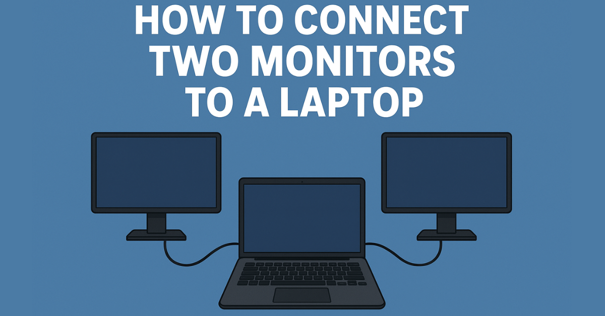 How to Connect Two Monitors to a Laptop (Step-by-Step Guide)